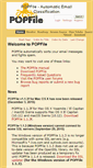 Mobile Screenshot of getpopfile.org