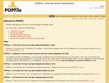 Tablet Screenshot of getpopfile.org